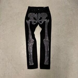 MNML rhinestone pants Size 31